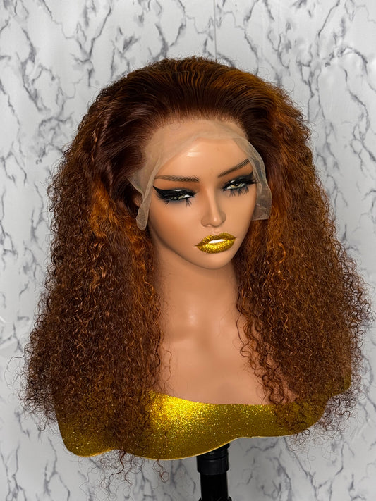 13x4 frontal curl hair