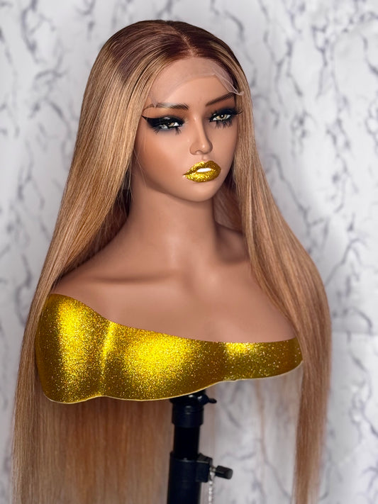 5x5 blond wig