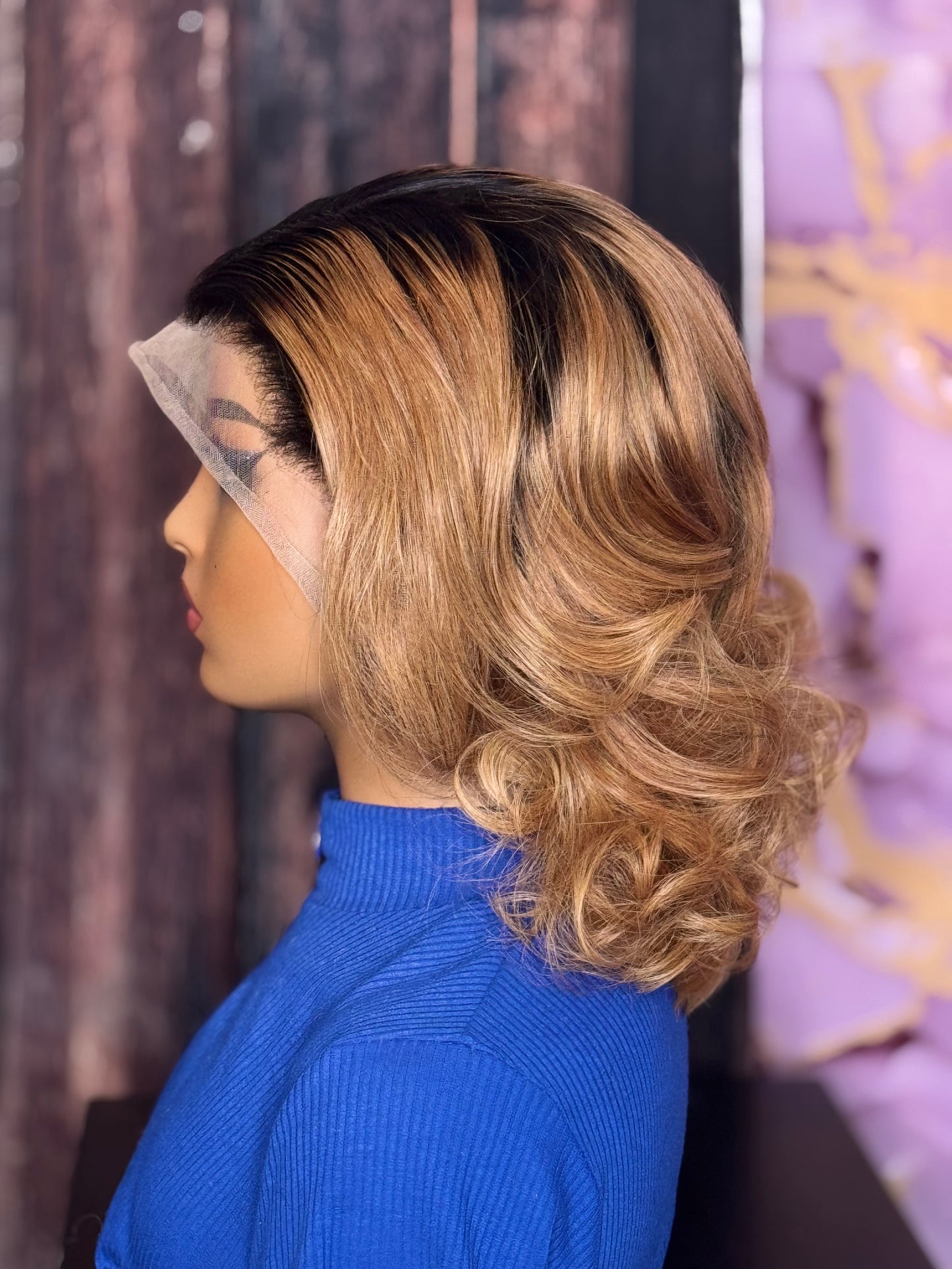 Loose curly