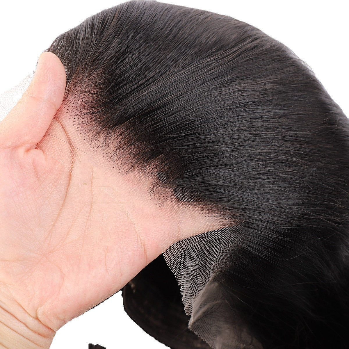 Straight wig frontal