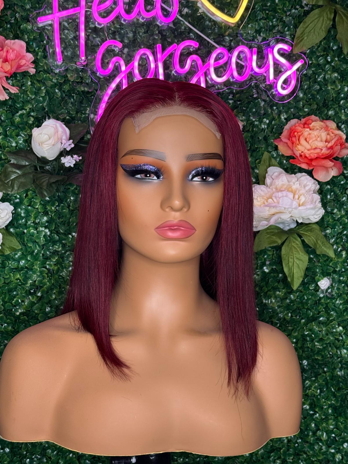 Bob wig closure